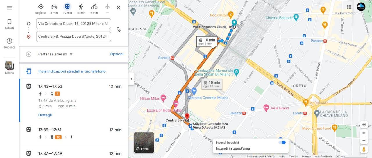 Stazione Centrale Ampio Loft Di Lusso Su 2 Livelli Milano Eksteriør billede